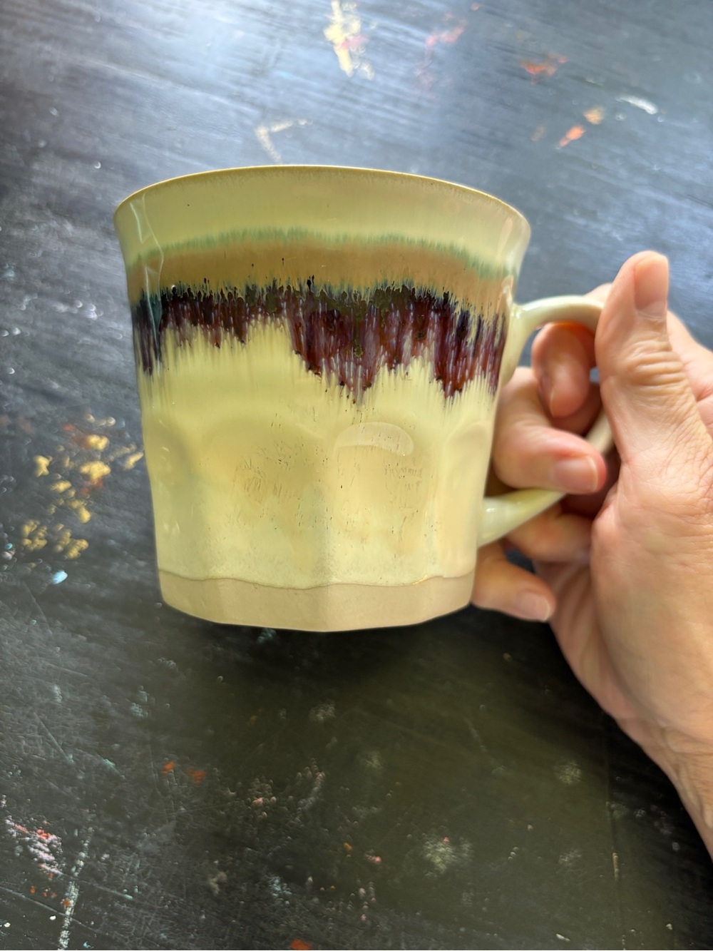 colorful pcf souvenir mug